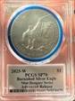 2025-W $1 Burnished Silver Eagle Mint Designer Series Advanced R. Emily S. Damstra SP70