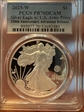 2025-W $1 Silver Eagle w/ U.S. Army Privy 250th Anniversary Advanced Release PR70DCAM