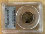 1980-S 25C PR69DCAM