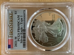 2021-W  $1 Silver Eagle - Type 1 First Strike PR69DCAM