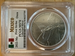 2022-Mo Onza Libertad Ag First Strike MS70