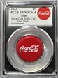2023 $1 Coca-Cola Bottle Cap First Strike PR70DCAM