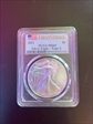 2021 $1 Silver Eagle - Type 2 First Strike MS69