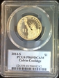 2014-S $1 Calvin Coolidge PR69DCAM