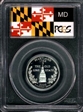 2000-S 25C Maryland Silver PR69DCAM