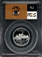 1999-S 25C New Jersey Silver PR69DCAM
