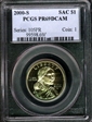 2000-S SAC$1 PR69DCAM