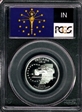 2002-S 25C Indiana Silver PR69DCAM