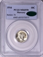 1916 10C Mercury MS65FB