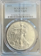 2015 $1 Silver Eagle MS70