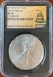2023-W $1 Burnished Silver Eagle MS 70