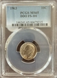 1963 10C DDO FS-101 MS65