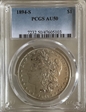 1894-S $1 AU50