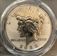 2023-S $1 Peace Dollar Rev PR Two-Coin Reverse Proof Set First Strike PR70