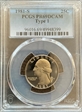1981-S 25C Type 1 PR69DCAM