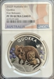 2022 P Silver $1 Quokka PF70 UC, FR
