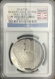 2014-P $1 Baseball Hall of Fame PF70 UC ER