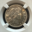 1916-D 25C Barber AU58