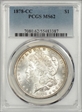 1878-CC $1 MS62