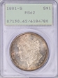 1881-S $1 MS62