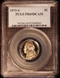 1973-S 5C PR69DCAM