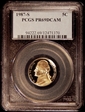 1987-S 5C PR69DCAM