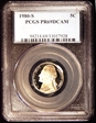1980-S 5C PR69DCAM