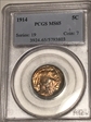 1914 5C MS65
