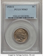 1920-S 5C MS63