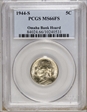 1944-S 5C MS66FS
