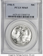 1946-S 50C MS66