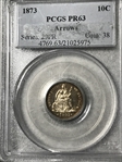 1873 10C Arrows PR63