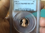 1986-S 1C PR69DCAM