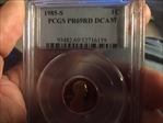 1985-S 1C PR69DCAM