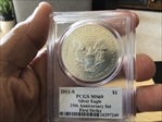 2011-S $1 Silver Eagle 25th Anniversary Set First Strike MS69