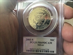 2001-S 50C Silver PR69DCAM