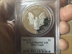 2010-W $1 Silver Eagle Mercanti Signature PR69DCAM