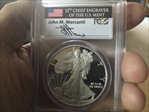 2010-W $1 Silver Eagle Mercanti Signature PR69DCAM