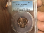 2012 1C Shield MS66RD
