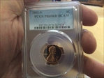 2001-S 1C PR69DCAM