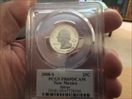 2008-S 25C New Mexico Silver PR69DCAM