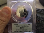 2008-S 25C Alaska Silver PR69DCAM