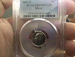 2001-S 10C Silver PR69DCAM