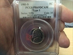 1981-S 5C Type 1 PR69DCAM