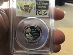 2009-S 25C U.S. Virgin Islands Silver PR70DCAM