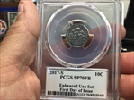 2017-S 10C Enhanced Unc Set FDI Denver ANA SP70FB