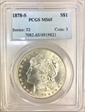 1878-S $1 MS65