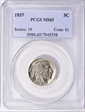 1937 5C MS65
