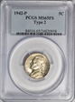1942-P 5C Silver MS65FS