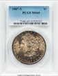 1887-S $1 MS65